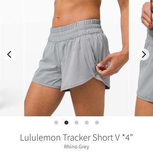 Lululemon tracker short size 8